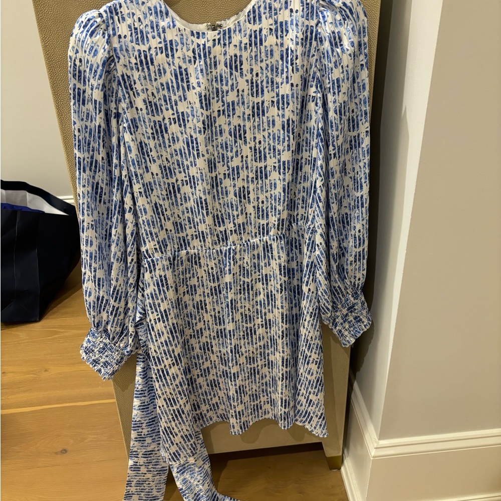 Alice + Olivia Floral Striped Dress